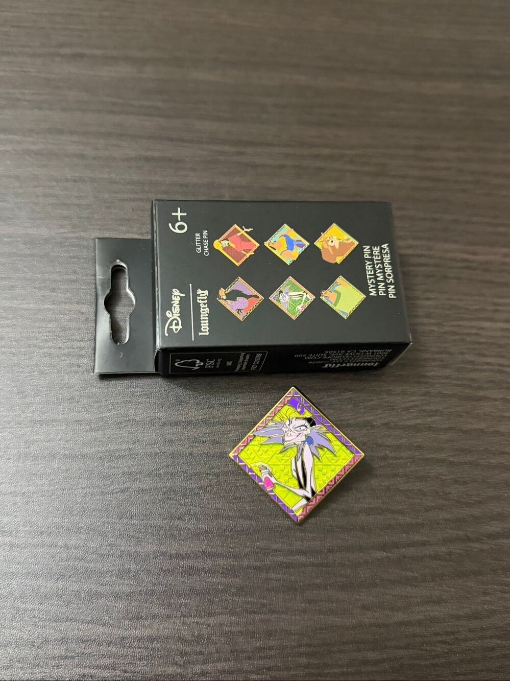 Loungefly Disney The Emperor's New Groove Portrait Enamel Pin - Yzma